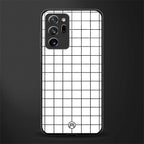 classic grid light edition glass case for samsung galaxy note 20 ultra 5g image