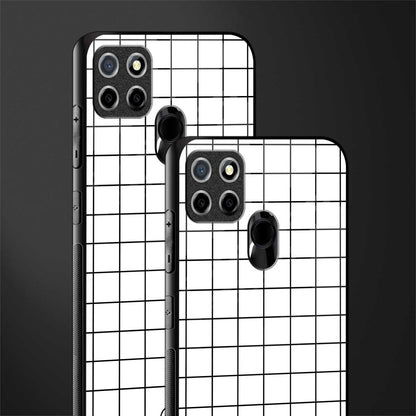 classic grid light edition glass case for realme narzo 20 image-2