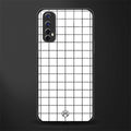 classic grid light edition glass case for realme narzo 20 pro image
