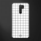 classic grid light edition glass case for redmi 9 prime image