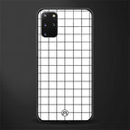 classic grid light edition glass case for samsung galaxy s20 plus image