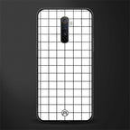 classic grid light edition glass case for realme x2 pro image