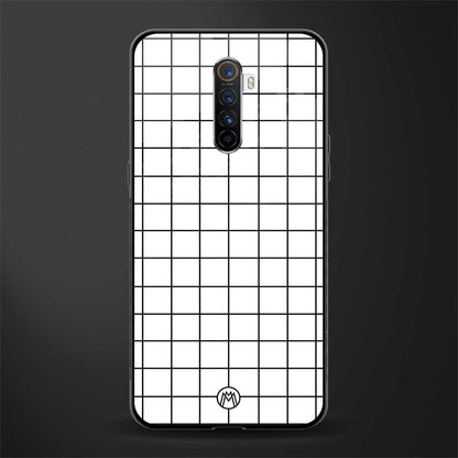 classic grid light edition glass case for realme x2 pro image