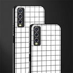 classic grid light edition glass case for vivo y20i vivo y20t image-2
