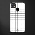 classic grid light edition glass case for oppo a15 image