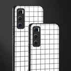 classic grid light edition glass case for vivo v20 se image-2