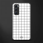 classic grid light edition glass case for vivo v20 se image