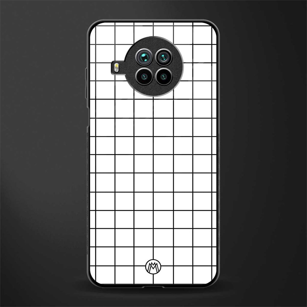 classic grid light edition glass case for mi 10i image