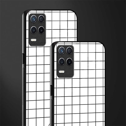 classic grid light edition glass case for realme narzo 30 5g image-2