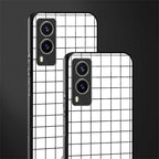classic grid light edition glass case for vivo v21e 5g image-2