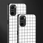 classic grid light edition glass case for mi 11x 5g image-2