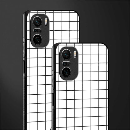 classic grid light edition glass case for mi 11x 5g image-2