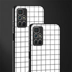 classic grid light edition glass case for redmi 10 prime image-2