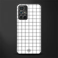 classic grid light edition glass case for redmi 10 prime image