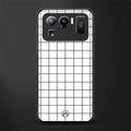 classic grid light edition glass case for mi 11 ultra 5g image