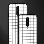 classic grid light edition glass case for oneplus 7 pro image-2