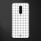 classic grid light edition glass case for oneplus 7 pro image