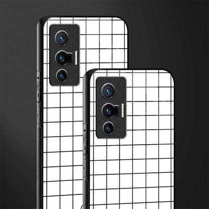 classic grid light edition glass case for vivo x70 image-2