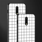 classic grid light edition glass case for oneplus 7 image-2