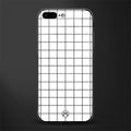 classic grid light edition glass case for iphone 7 plus image