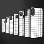 classic grid light edition glass case for oppo a54 image-3