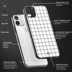 classic grid light edition glass case for oppo a54 image-4