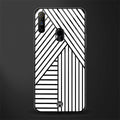 classic white black patten glass case for realme narzo 10a image