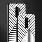 classic white black patten glass case for samsung galaxy s9 plus image-2