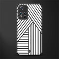 classic white black patten glass case for poco m4 pro 5g image