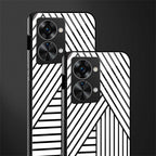 classic white black patten glass case for phone case | glass case for oneplus nord 2t 5g