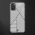 classic white black patten glass case for samsung galaxy note 20 image