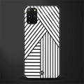 classic white black patten glass case for samsung galaxy s20 plus image