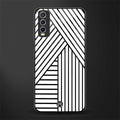 classic white black patten glass case for vivo y20svivo y20avivo y20g