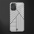 classic white black patten glass case for redmi note 10s image