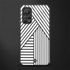 classic white black patten glass case for mi 10t 5g image
