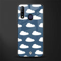 clouds glass case for vivo z1 pro image
