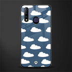 clouds glass case for vivo z1 pro image