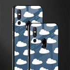 clouds glass case for vivo v15 image-2