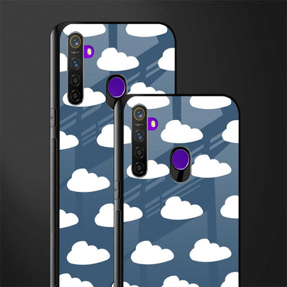 clouds glass case for realme 5s image-2