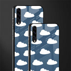 clouds glass case for samsung galaxy a50s image-2