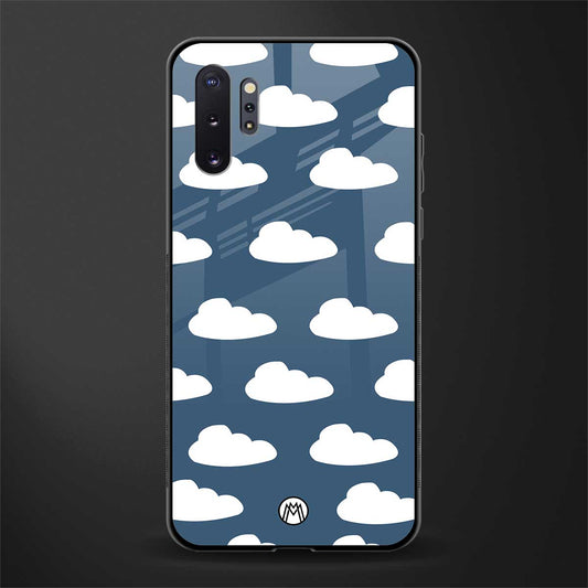 clouds glass case for samsung galaxy note 10 plus image