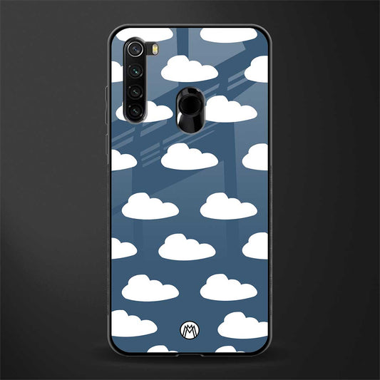 clouds glass case for redmi note 8 image