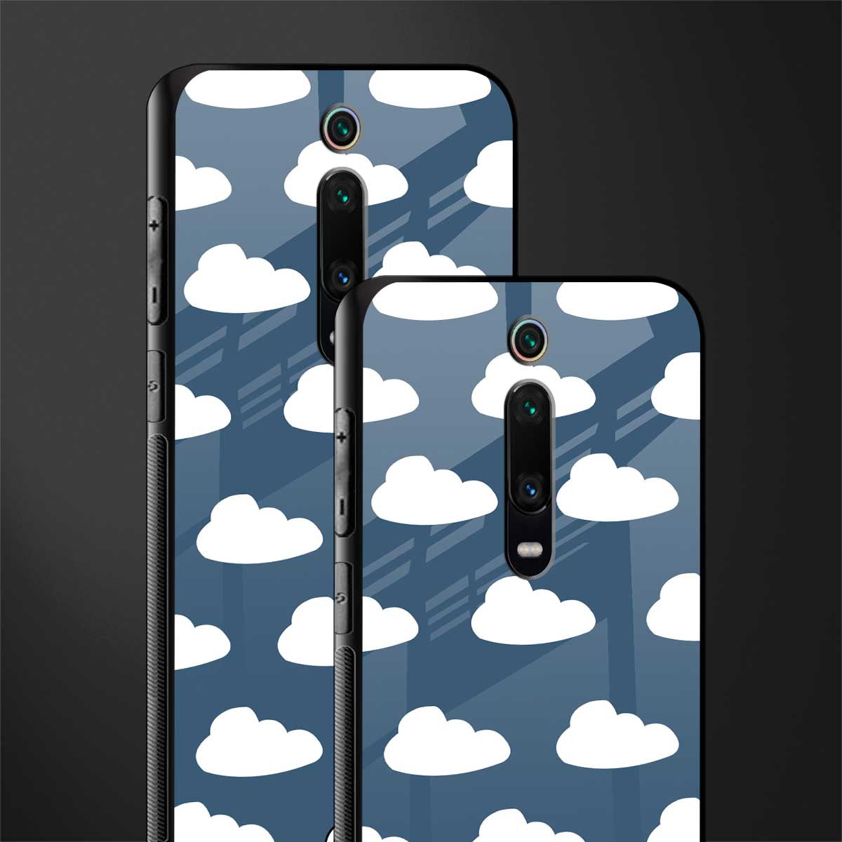 clouds glass case for redmi k20 image-2