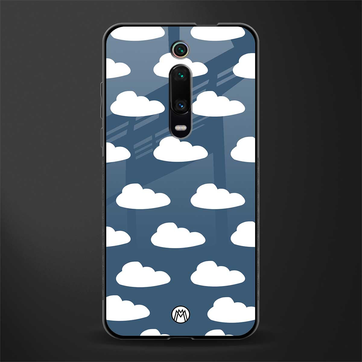 clouds glass case for redmi k20 pro image