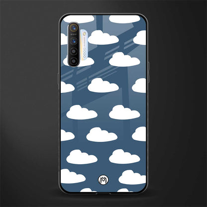 clouds glass case for realme x2 image