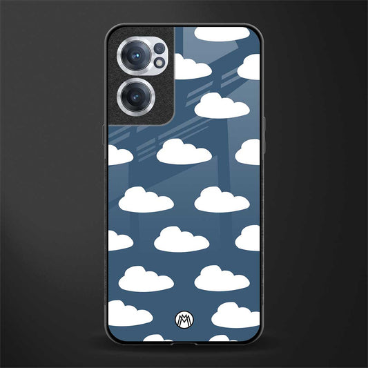 clouds glass case for oneplus nord ce 2 5g image