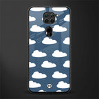 clouds glass case for redmi note 9 image