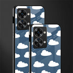 clouds glass case for phone case | glass case for oneplus nord 2t 5g