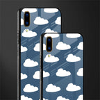 clouds glass case for vivo v11 pro image-2