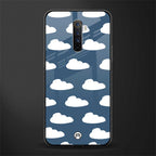 clouds glass case for realme x2 pro image